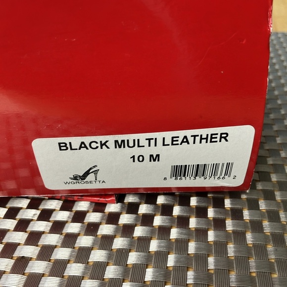 Guess women’s Rosetta Stiletto black leather - Picture 7 of 7